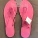 J. Crew Shoes | J Crew Hot Pink Flip Flops | Color: Pink | Size: 8