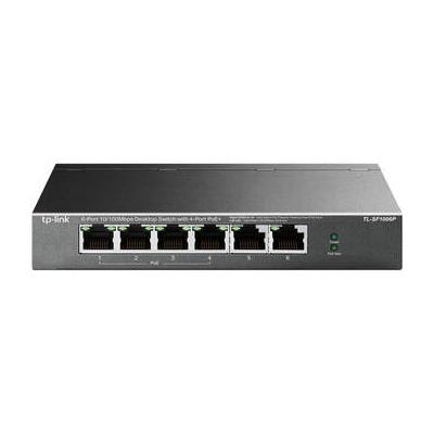 TP-Link TL-SF1006P 6-Port 10/100 Mb/s PoE+ Compliant Unmanaged Switch TL-SF1006P