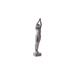 Phillips Collection Aluminum Standing Diving Statue Metal in Gray | 83 H x 23 W x 14 D in | Wayfair ID103309