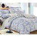 Rosdorf Park Pelzer Comforter Set Polyester/Polyfill/Cotton in Blue/White | Queen Comforter + 2 Shams | Wayfair 51E6C176B0C941C9B9B455A65C7D246B