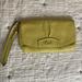 Coach Bags | Coach Leather Clutch/Wristlet | Color: Green | Size: Os