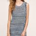 Anthropologie Dresses | Holding Horses Blue Fringed Sweater Dress | Color: Blue | Size: L