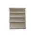 Lark Manor™ Breithaup 36" W Solid Wood Standard Bookcase Wood in White | 48 H x 36 W x 13 D in | Wayfair 5B10DC089F214A6C9AD0390559B89B7D