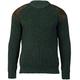 Paul James Knitwear Hardy Edition I - Chunky Shooting Country Jumper - Pure Wool - Navy - Made in England (M)