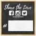 Trinx Share the Love Dry Erase Board - Painting Print on Canvas in Gray/White | 30 H x 30 W x 1.5 D in | Wayfair CCDB191699F54355B3FCAA7E71312772