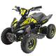 Zorax 36V 1000W Yellow 6'' Tyre Battery Powered Kids Mini ATV Quad Bike (Foot Brake - 3 Speeds - LED Light - Forward/Neutral/Reverse - CE Approved - MAX Capacity: 65KGS) Children's Electric Ride on