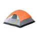 Tahoe Gear Powell 3 Person Tent Aluminum in Gray/Orange | 42 H x 84 W x 84 D in | Wayfair TGT-POWELL-3-B