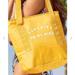 Pink Victoria's Secret Bags | Pink Victoria's Secret Cheerful Yellow Tote Cooler | Color: White/Yellow | Size: Os