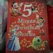 Disney Other | Disney 5 Minutes Christmas Stories Book | Color: Red | Size: Book