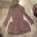 American Eagle Outfitters Dresses | American Eagle Ruffled Dress | Color: Purple | Size: Xs