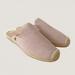 Tory Burch Shoes | Nib Tory Burch Max Kid Suede Espadrille Slide Pink | Color: Pink | Size: 7.5