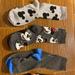 Disney Accessories | Ladies Disney Socks | Color: Black/Gray | Size: 5-10