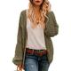 Happy Sailed Womens Plus Size Cardigans Women Sweaters Open Cardigan Sweater Womens Knit Cardigan Knit Sweater Casual Coverup Coat Tops Outwear Tops
