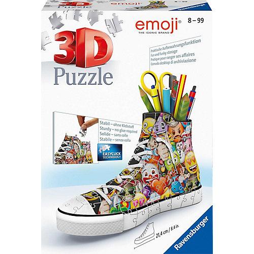 3D-Puzzle Emoji Sneaker, 108 Teile