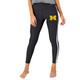 Women's Concepts Sport Charcoal/White Michigan Wolverines Centerline Knit Leggings