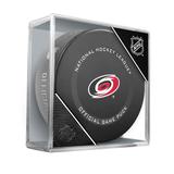 Carolina Hurricanes Unsigned Inglasco 2021 Model Official Game Puck