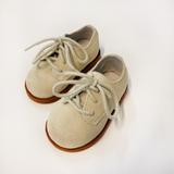 Ralph Lauren Shoes | B-Ralph Lauren, 3, Leather Shoes | Color: Cream/Tan | Size: 3bb