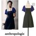 Anthropologie Dresses | Anthropologie Moulinette Soeurs Silk Bolero Dress | Color: Black/Blue | Size: 10