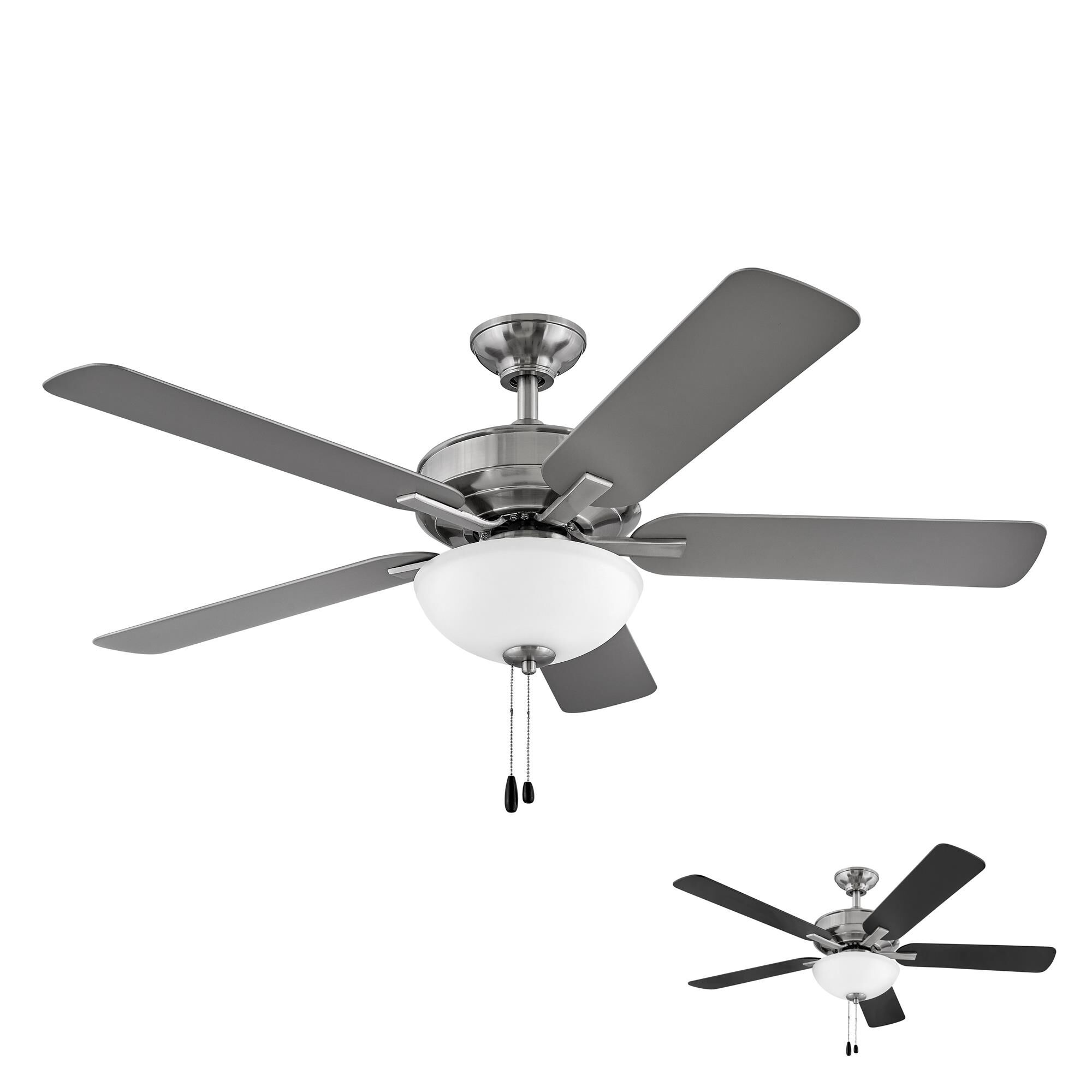 Hinkley Lighting Metro Illuminated 52 Inch Ceiling Fan with Light Kit - 903352FBN-LIA
