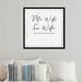 Oliver Gal Typography & Quotes Mi Wifi Gold Family Quotes & Sayings - Painting on Canvas in Black | 12 H x 12 W x 1.5 D in | Wayfair