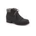 Women's Becky 2.0 Boot by Trotters in Black Smooth (Size 9 M)