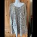 Anthropologie Dresses | Never Worn Anthropologie Sweater Dress -Gray/White | Color: Gray/White | Size: M