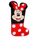 Disney Holiday | Disney Minnie Mouse Knitted Christmas Stocking | Color: Black/Red | Size: Os