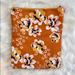 Anthropologie Bags | Floral & Marigold Clutch/Tablet Case Vegan Leather | Color: Orange/Yellow | Size: Os