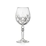 Majestic Crystal Set Of 6 Crystal Glass Designed Aperitif Goblets - Wine - Water - 20 Oz. - Made In Europe - By Majestic Gifts Inc. Glass | Wayfair