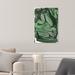 Oliver Gal Abstract Tiago Magro Swirling - Painting on Canvas in Green | 15 H x 10 W x 1.5 D in | Wayfair 34957_10x15_CANV_XHD