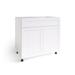 NewAge Products 30.6" H x 24.8" D Particle Board Cabinet, Metal in White | 30.6 H x 36 W x 24.8 D in | Wayfair 81008