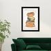 House of Hampton® 'Fashion & Glam Arm Candy Two Jewelry' - Picture Frame Graphic Art Print on Paper in Orange | 19 H x 13 W x 1 D in | Wayfair