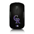 Colorado Rockies Team Logo Wireless Mouse