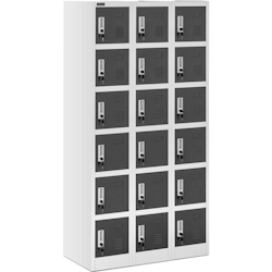 Fromm & Starck Spindschrank - 18 Fächer - grau Image