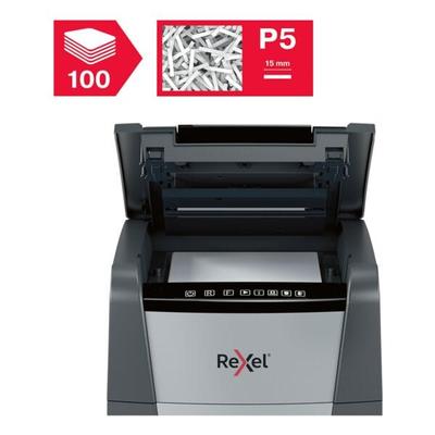 Rexel Aktenvernichter »Optimum AutoFeed+ 100M« grau, 22x53x43 cm Image