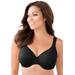 Plus Size Women's Uplifting Plunge Bra by Catherines in Black (Size 52 C)