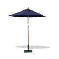 JATI Umbra 2m Titling Garden Parasol with Cover (Blue) - Hexagonal | Single-Pulley | 2-Part Pole