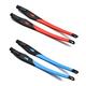 SOODASE 2 Pairs Red/Blue Replacement Glasses Legs For Oakley Crosslink Prescription Glasses frame
