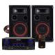 MAX XEN-3508 HiFi Speaker Set and Stereo Amplifier, Bluetooth MP3 Home Audio Music System