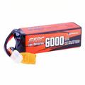 SUNPADOW 4S Lipo Battery 14.8V 6000mAh 70C Soft Pack with XT90 Plug for RC Buggy Truggy Vehicles Car Boat Truck Racing Hobby