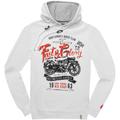 FC-Moto Fast and Glory Felpa, bianco, dimensione 2XL