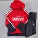 Adidas Matching Sets | Adidas Hoody & Nike Jumpman Pants | Color: Black/Red | Size: 6b