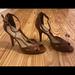 Jessica Simpson Shoes | Jessica Simpson Strappy Sandal Heels | Color: Brown/Tan | Size: 7