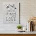 Trinx Scrub a Dub Dub - Wrapped Canvas Textual Art Print Canvas, Solid Wood in Black/Gray | 12 H x 8 W x 1 D in | Wayfair