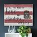 The Holiday Aisle® Christmas Cookies - Wrapped Canvas Textual Art Print Metal in Black/Red/White | 48 H x 32 W x 1 D in | Wayfair