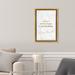 Etta Avenue™ Typography & Quotes I Dont Do Fashion Gold Fashion Quotes & Sayings - Graphic Art on Canvas in White | 15 H x 10 W x 1.5 D in | Wayfair