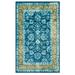 White 24 x 0.41 in Area Rug - Mohawk Home Worcester Oriental Tufted Teal/Brown Area Rug Polyester | 24 W x 0.41 D in | Wayfair Z0118 A229 024036 EC