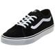 Vans Men's Mn Filmore Decon Sneaker, Suede Canvas Blk White, 7 UK