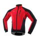 ARSUXEO Men's Cycling Jacket Winter Thermal Fleece Softshell MTB Bike Outwear 20B Red L