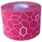 TheraBand - Kinesiology Tape - Kinesiologisches Tape Gr 5 m - 5 cm rosa/weiß
